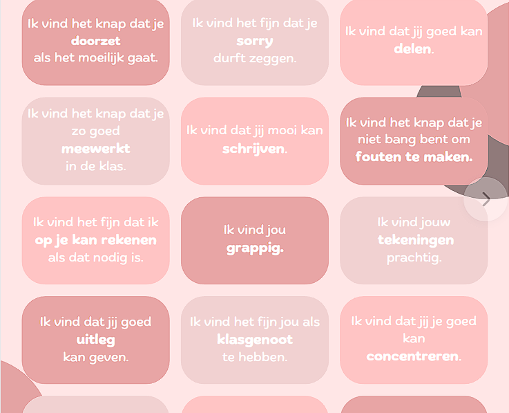 complimentjes